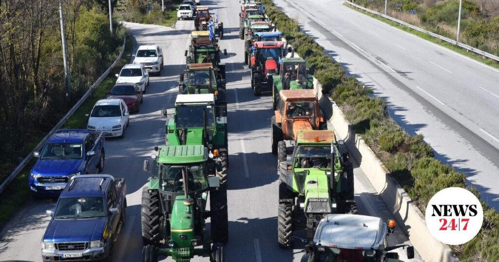 Unyielding farmers at the roadblocks - New gathering in Larissa for the three arrested