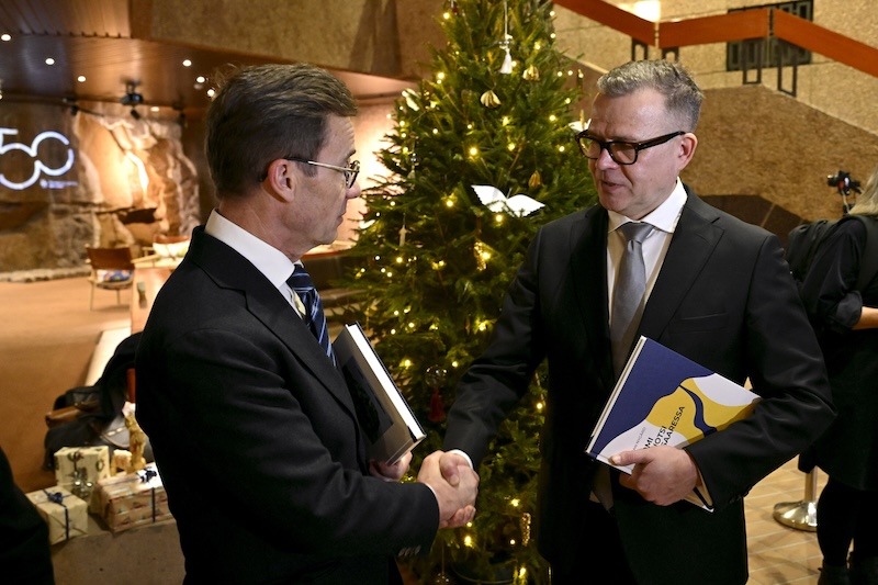 Orpo: Finland not ready to give NATO-style guarantees for Ukraine