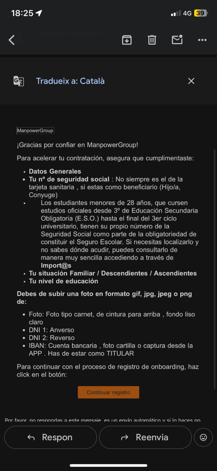 Possible scam