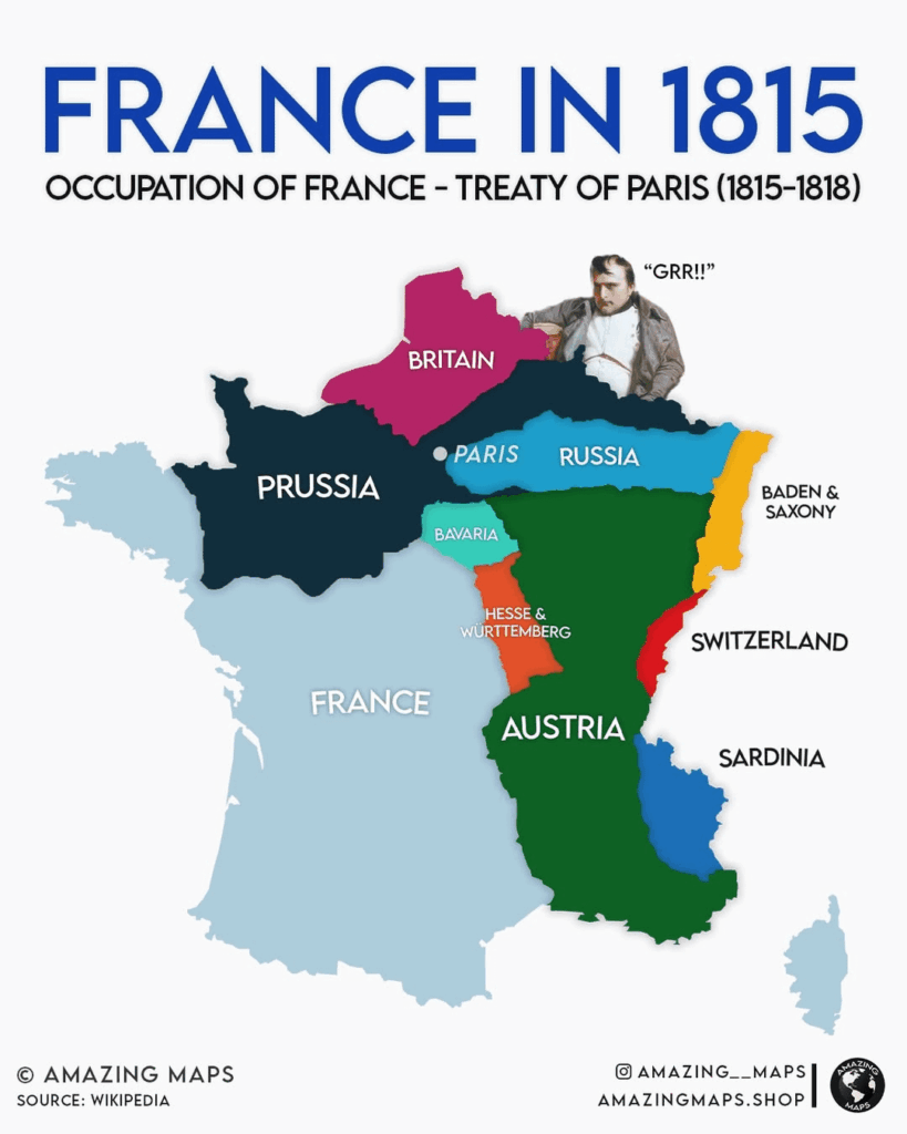 France from 1815-1818