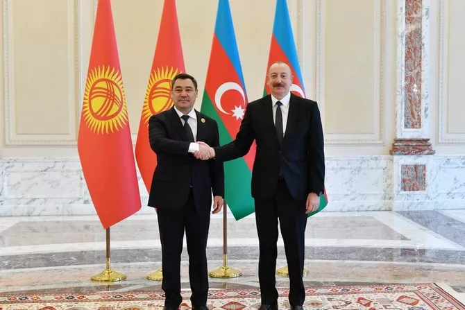 Kyrgyz President Sends Birthday Greetings to Ilham Aliyev