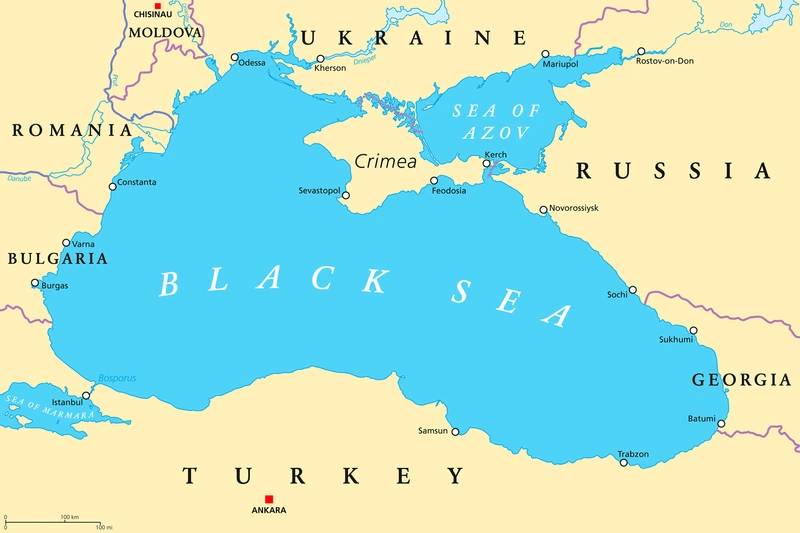 Romania Destroys Drone In Black Sea