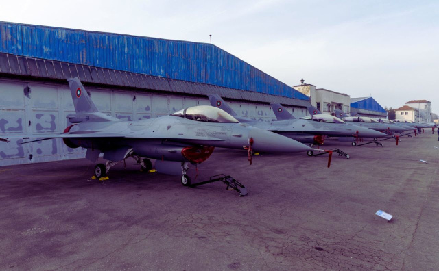 Bulgaria: Bulgaria Unveils First Eight F-16 Block 70 Jets, Boosting Air Force Capabilities