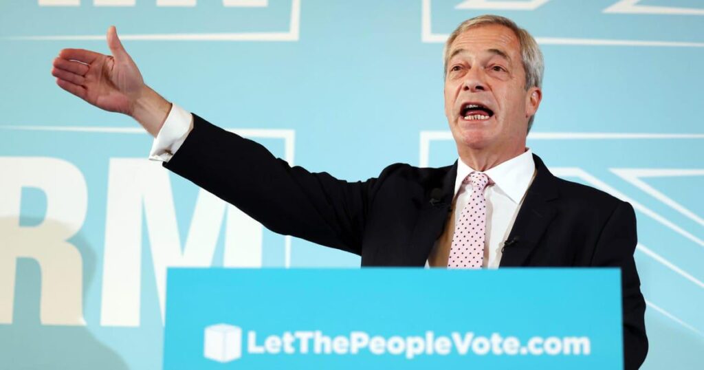 Farage goes to war with the BBC over presenter’s ‘Hitler’ comment