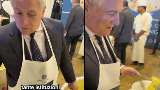 The gesture symbolised Italy’s pride in its culinary heritage.(X)