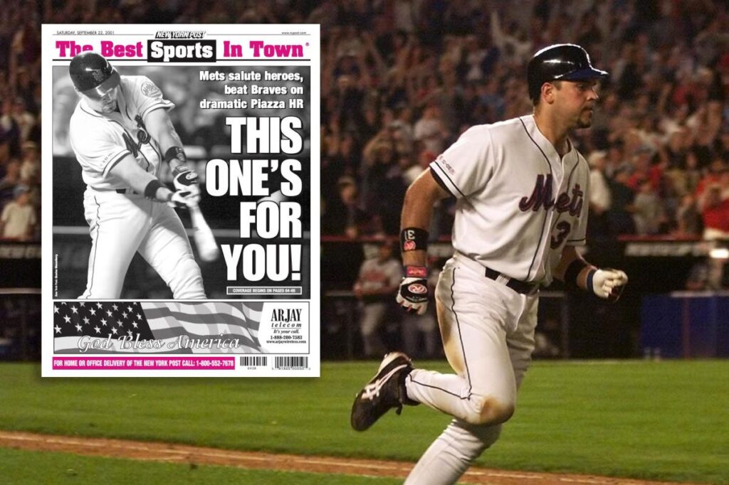 Mike Piazza's iconic post-9/11 home run gave us more than sports back