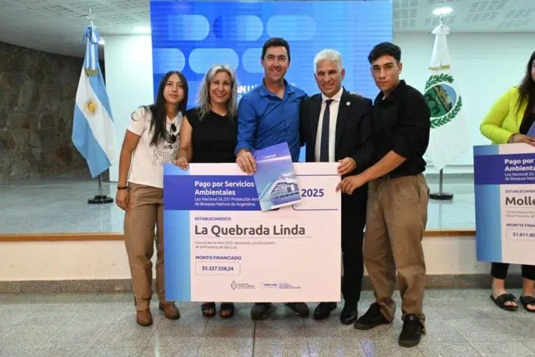 San Luis strengthens the protection of native forests. Photo: ANSL.