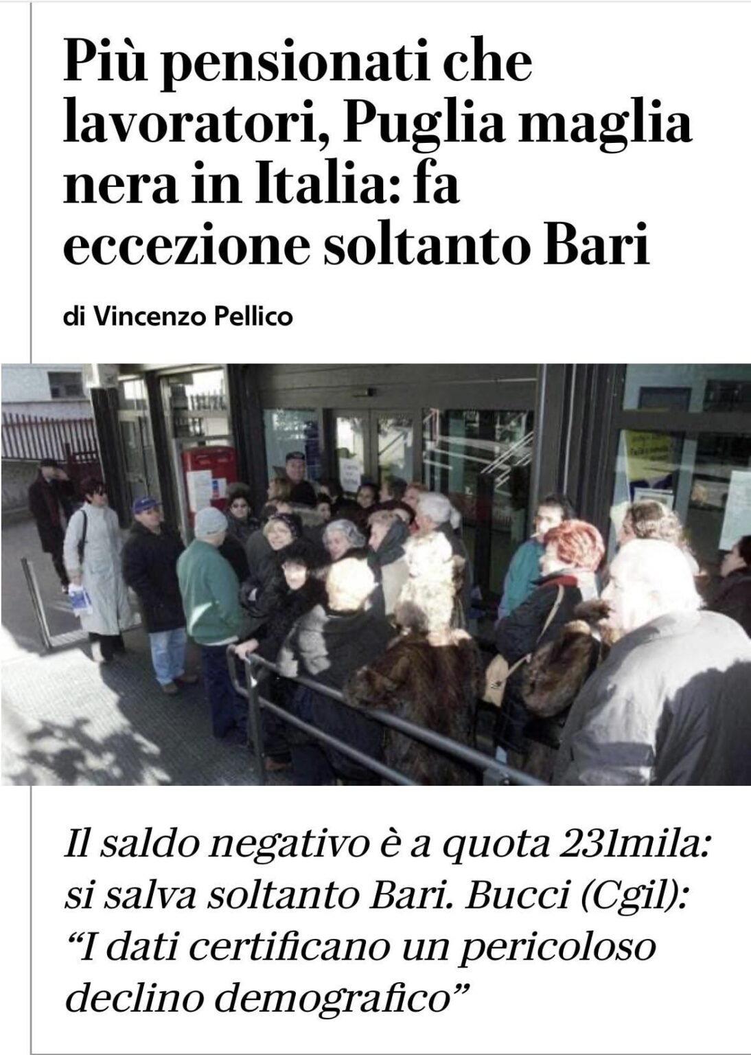 Ratio of workers vs pensioners. The 2024 data