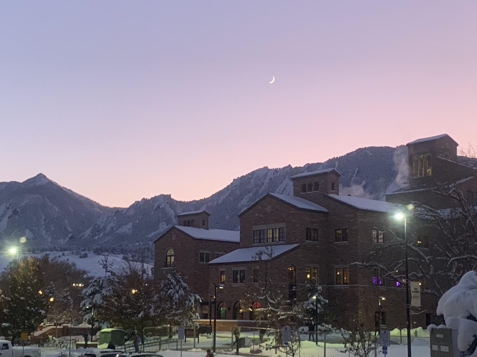 Snowfall soon in Boulder, CO