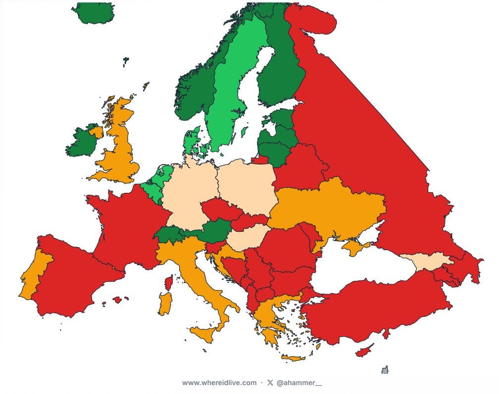 Where I would live as a Latvian