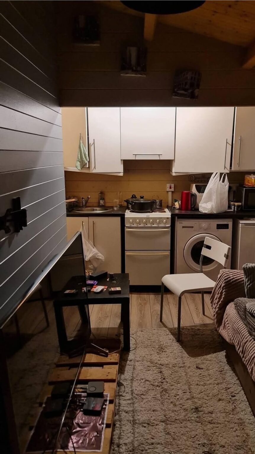 900 euro a month to live in a shed (literally)