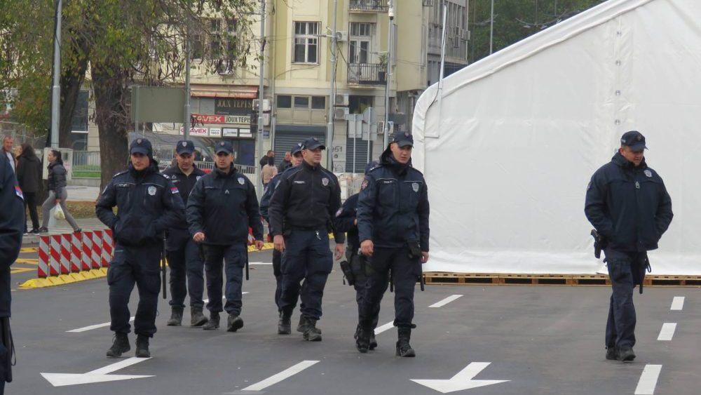 Police officers from the Palilula station refused to secure Ćaciland