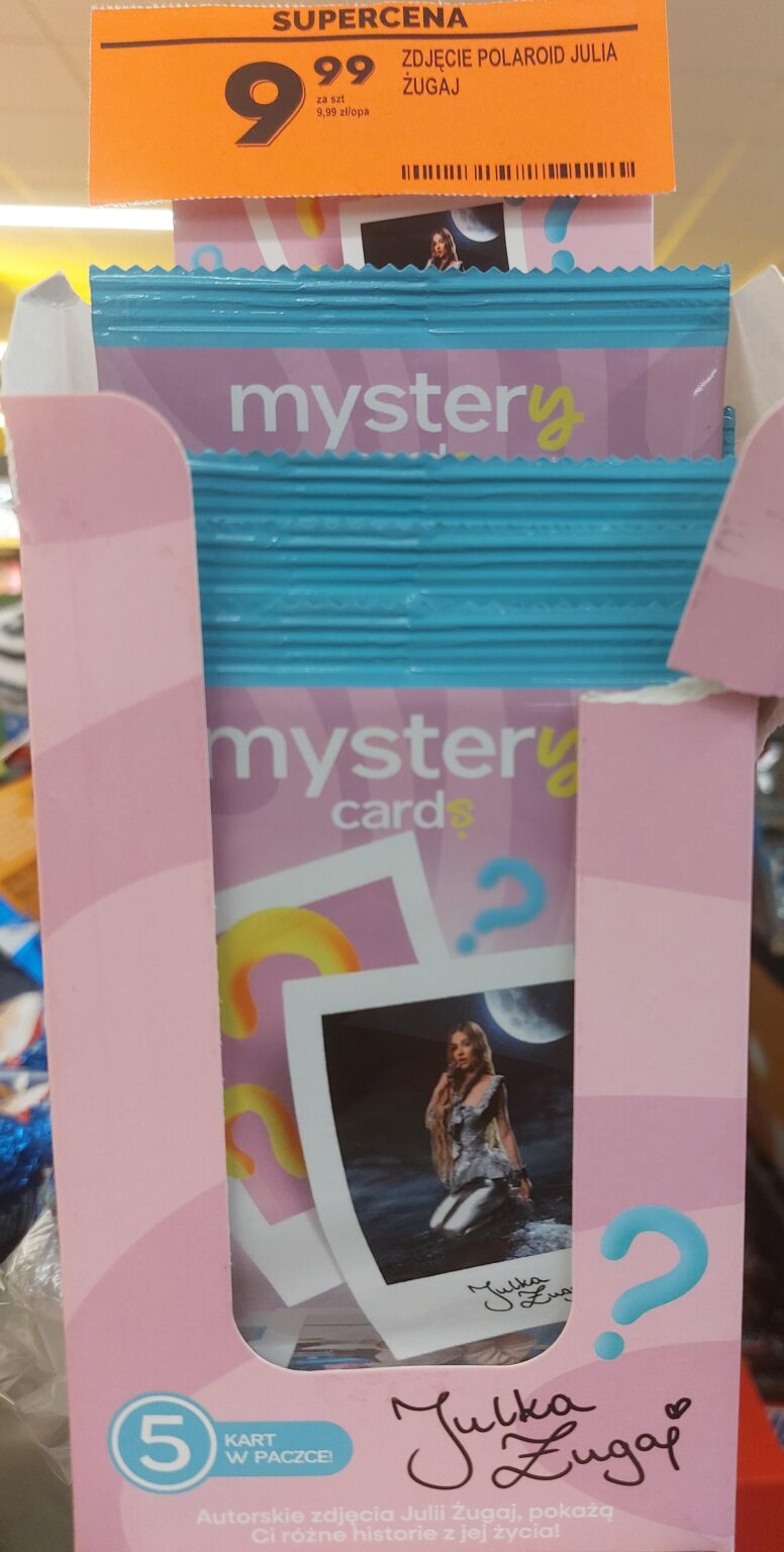 Julia Żugaj's photos cost ten bucks, my friend said it's more expensive on the Internet