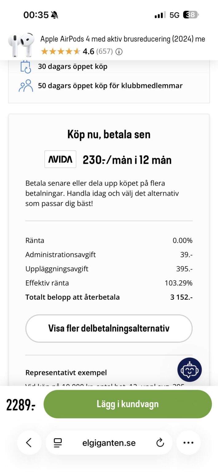 The electric giant offers interest-free installments!