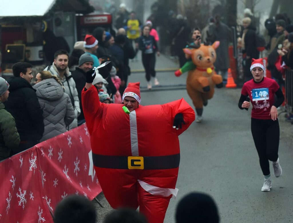 A few more interesting participants of the Advent race in Karlovac :)