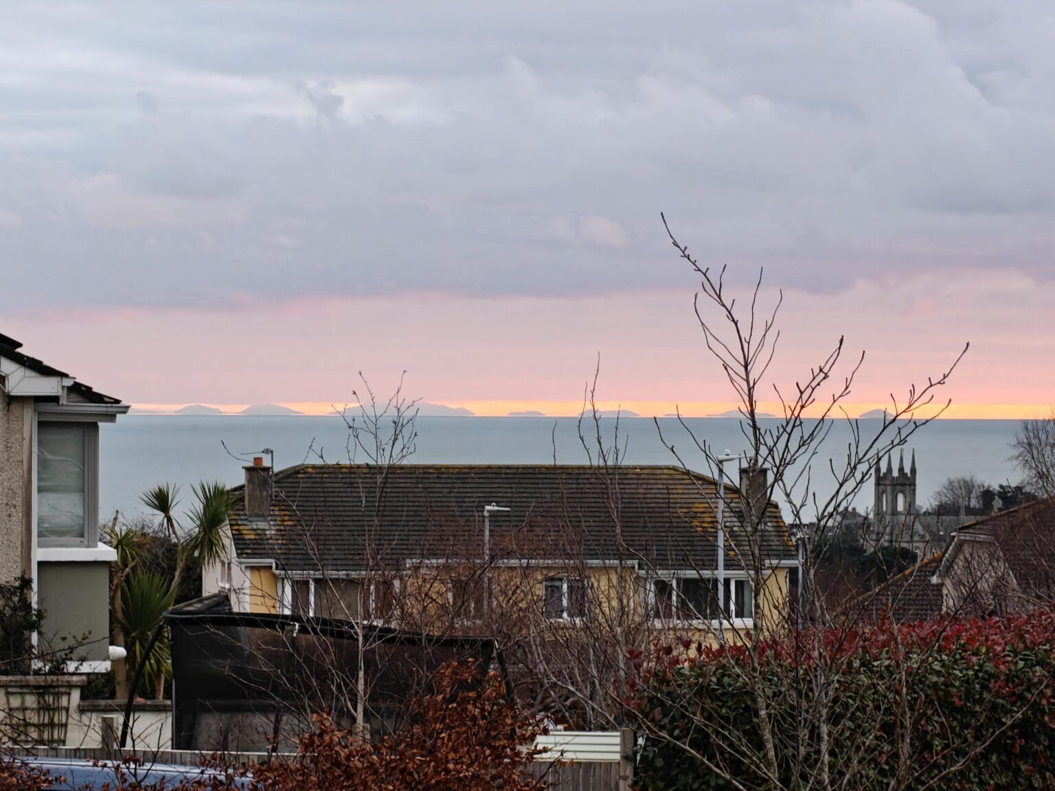 Welsh Mountains Visible From Ireland