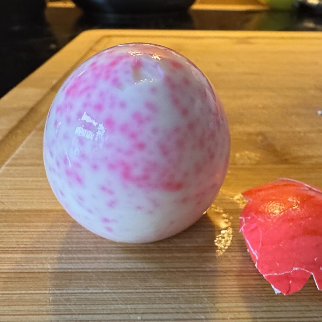 Is it edible colored egg from supermarket Is it edible colored egg from supermarket