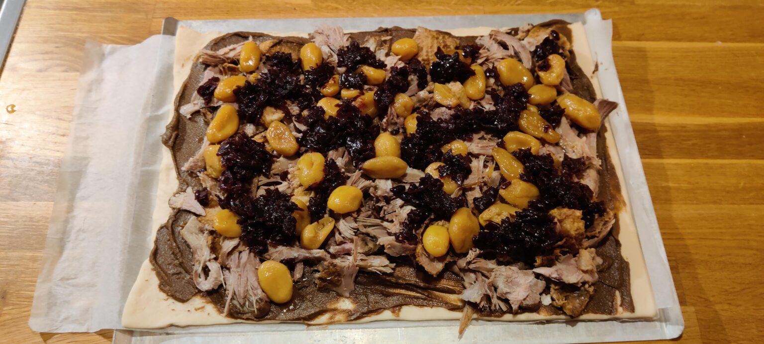 Christmas pizza, how do you best use your Santa's leftovers?