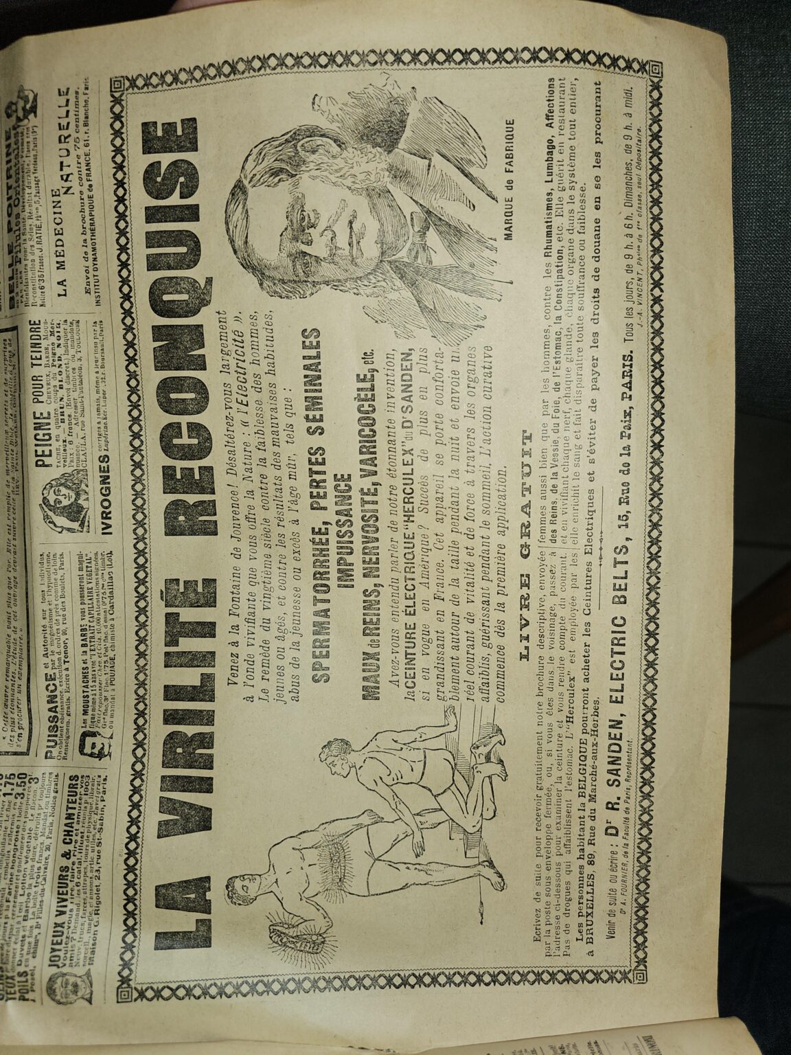 Little piece from a newspaper from 1903 that I find funny.