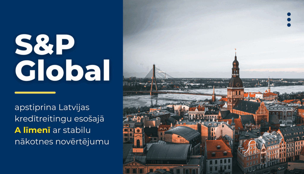 S&amp;P rating agency on Latvia