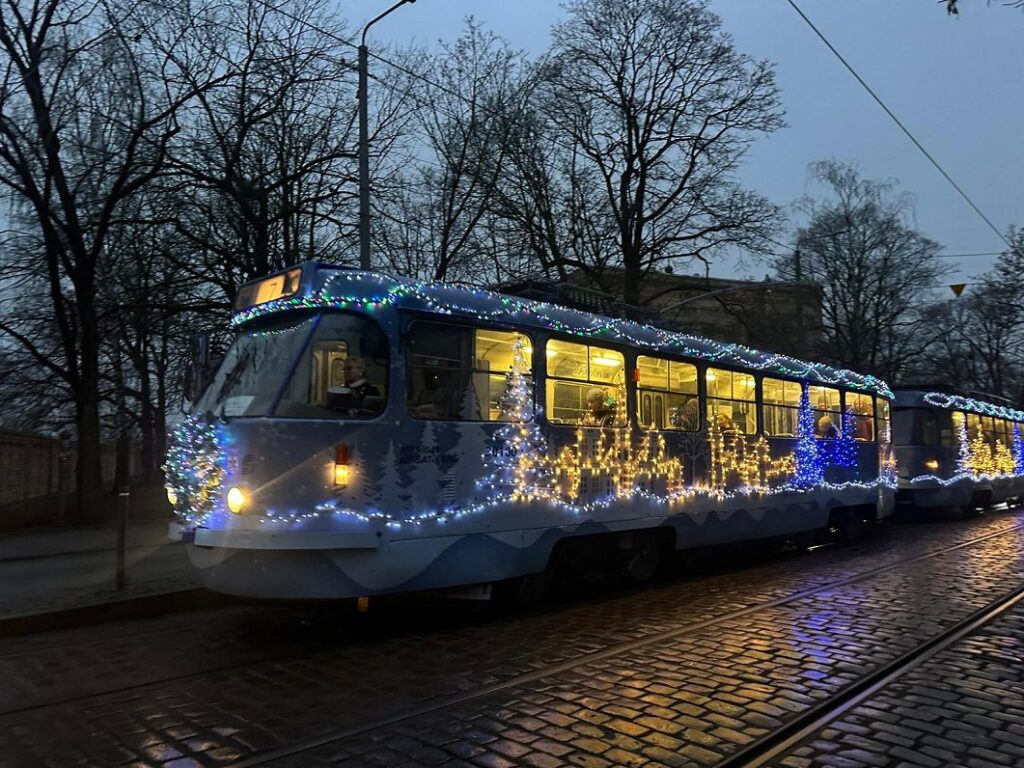 Rīga public transport will be free at New Year / Article