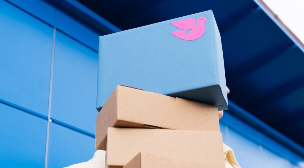 "Latvijas Pasts" paciņas