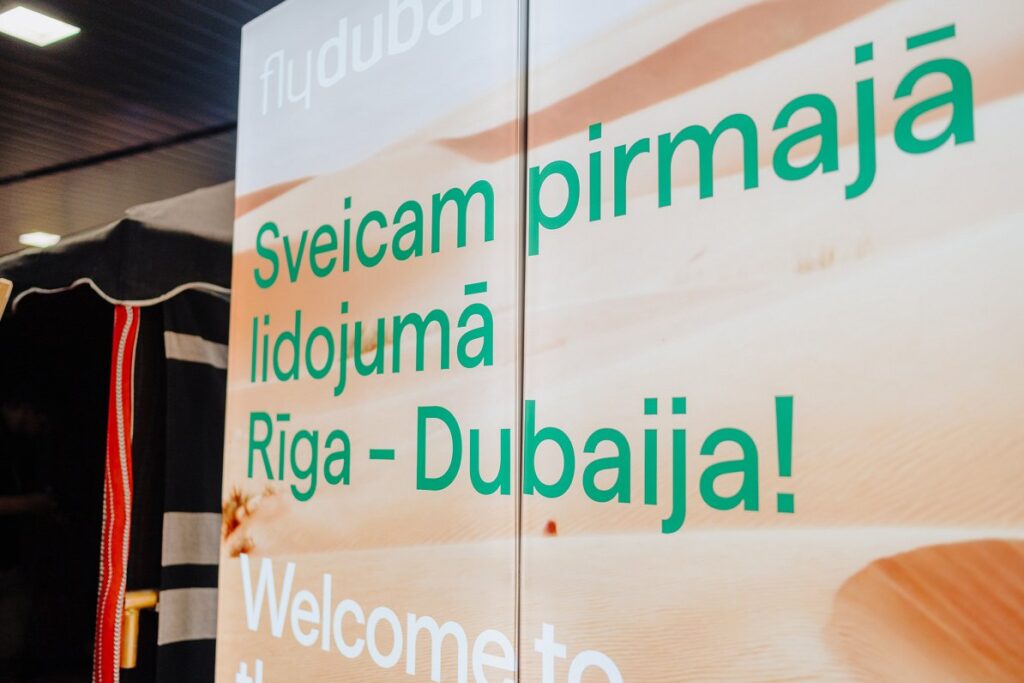 Rīga gets a new connection to Dubai / Article Riga-Dubai flight, Dec 2025