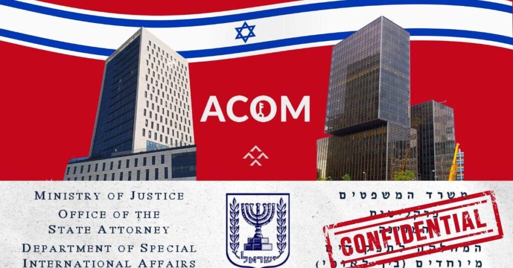 Israel operated for years to influence Spanish justice against universal jurisdiction