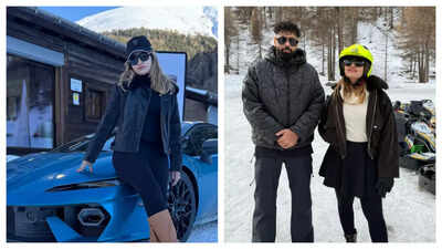 Bigg Boss 17 fame Sana Raees Khan spotted holidaying in Switzerland, attends special event with Badshah
