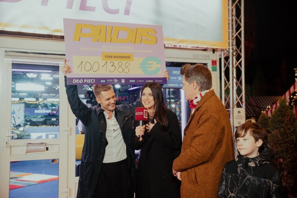 High Five! raises record-high amount for charity in Latvia / Article High Five! raises record-high amount for charity in Latvia / Article