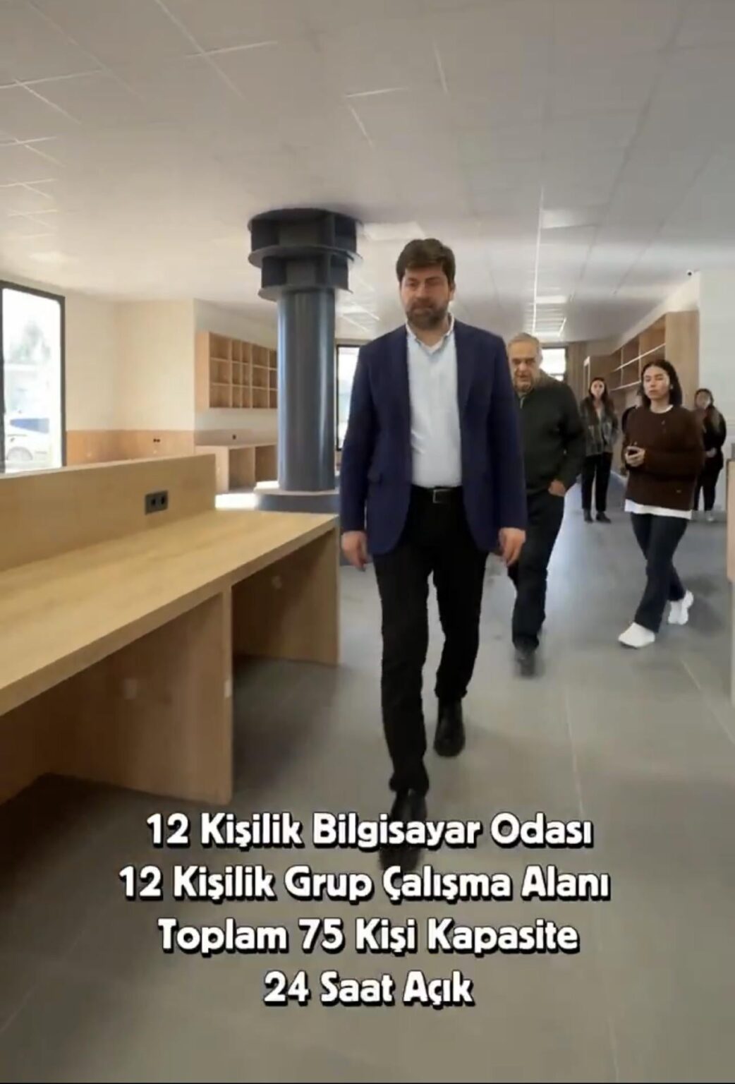 CHP's Tarsus Municipality named a reading hall after Sırrı Süreyya Önder, who said "What good things have I seen from this republic" and "Abdullah Öcalan is my father"