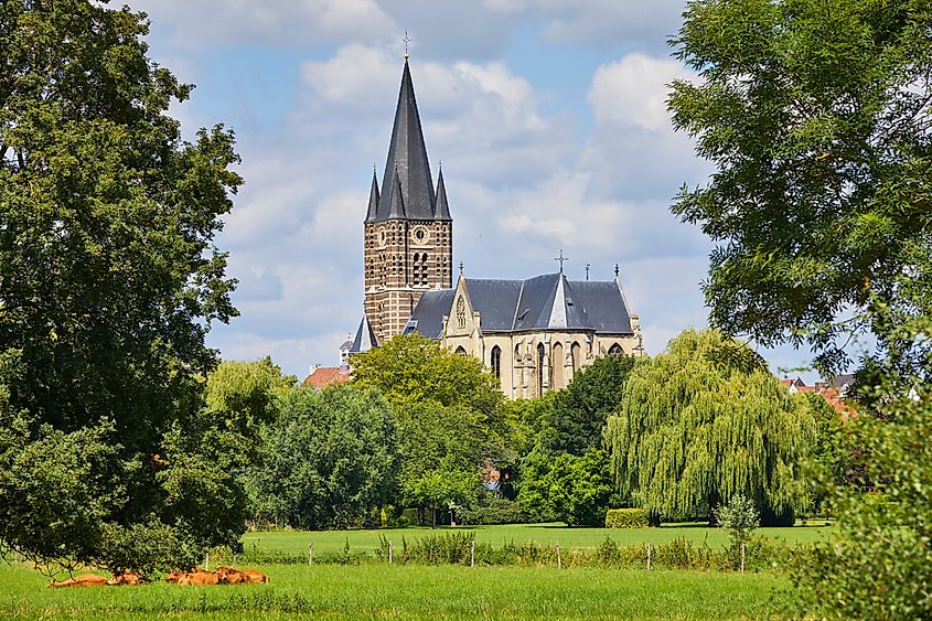 The Saint Michaëls church or Abbey Church of 'Thorn.' 