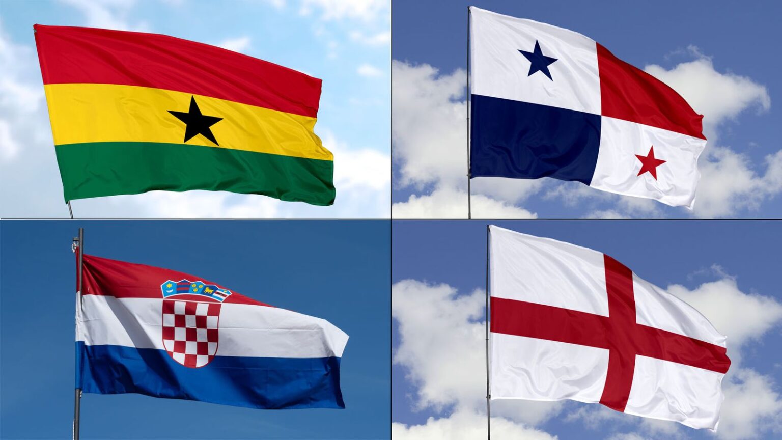 England's World Cup group opponents