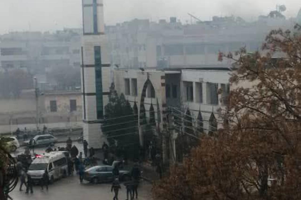 Suicide bombing at Syria