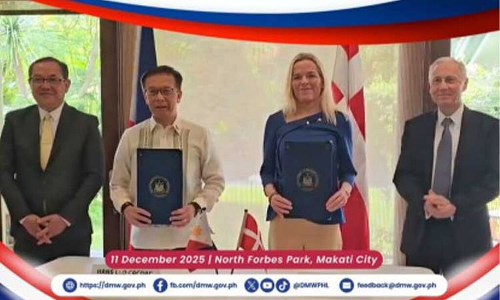 PH, Denmark draft MOU advancing healthcare ties