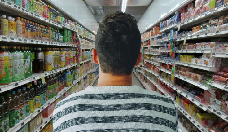 Supermarket aisle