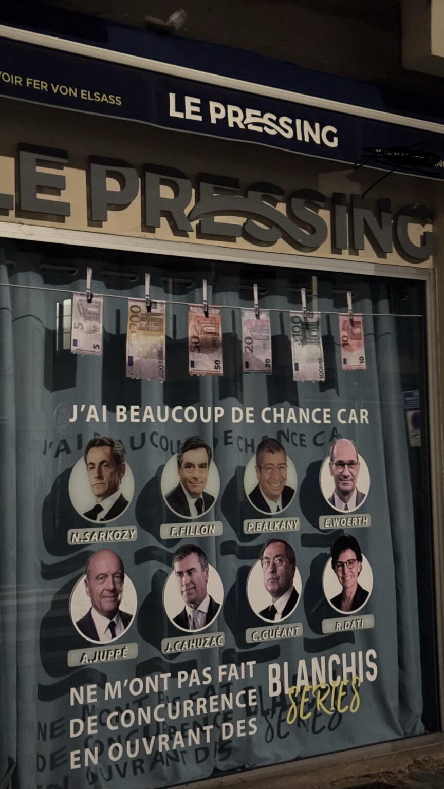 Seen in Strasbourg, I laughed…