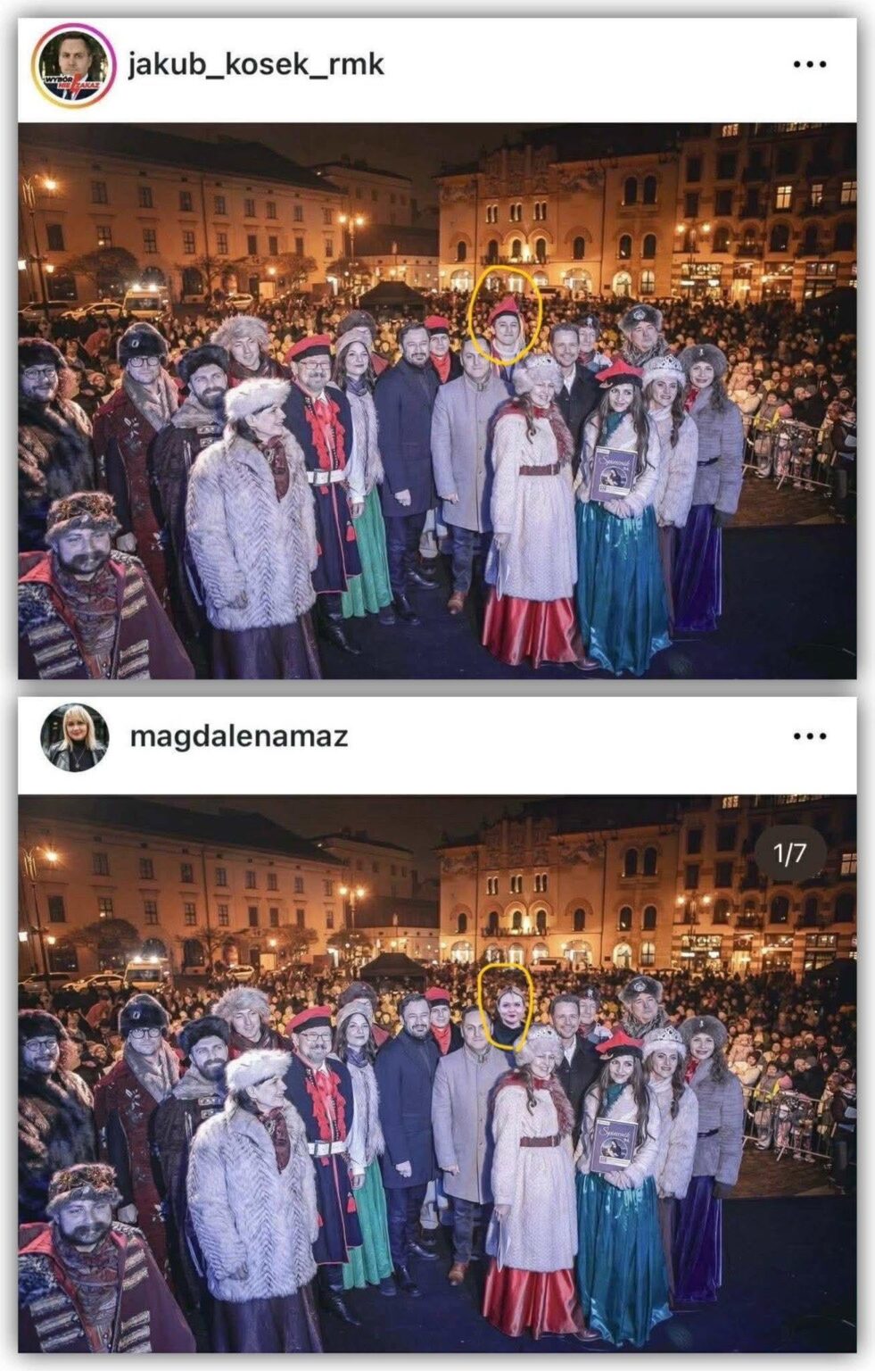 A Krakow councilor from KO stuck herself in a photo with Rafał Trzaskowski.