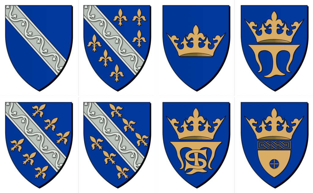 I made all the coats of arms of the Bosnian kingdom and the Bosnian kings