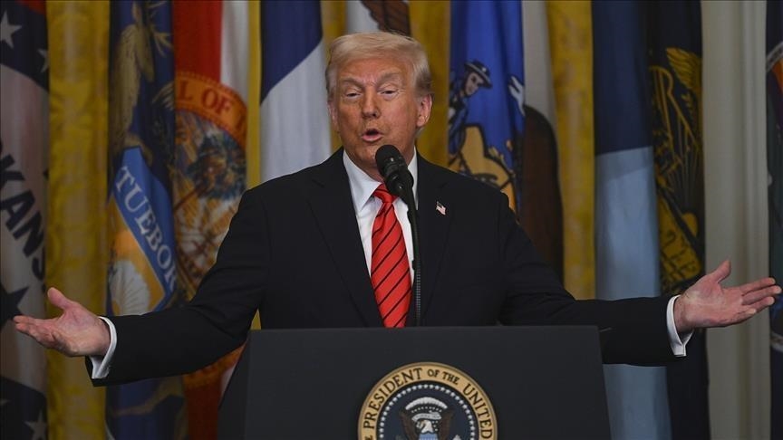 Trump hails economic record, calls affordability concerns Democratic 'hoax'