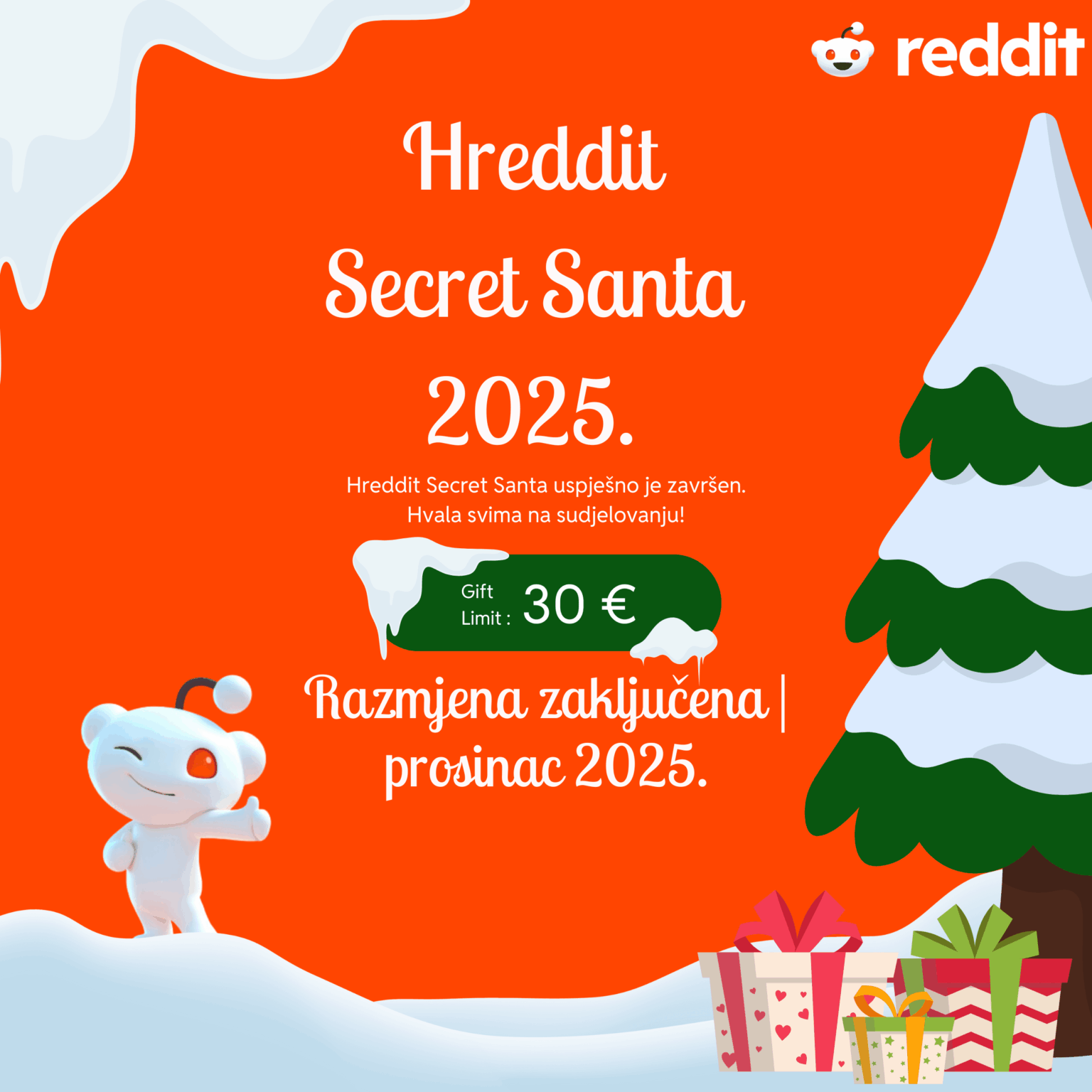 Hreddit Secret Santa - Final Post