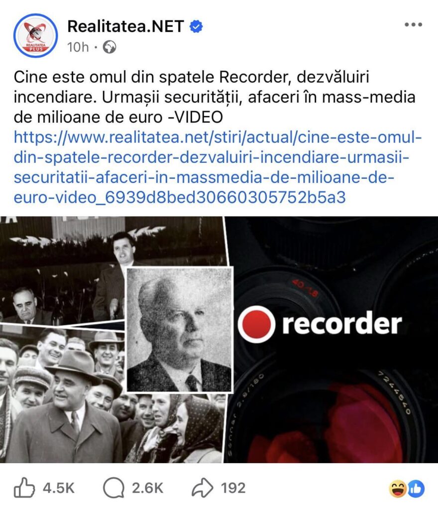 For those who complain that anti-system television ignores the reporter