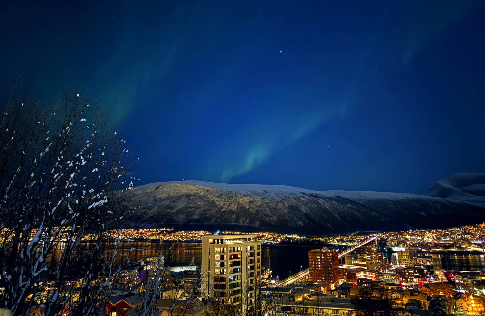 Northern Lights over Tromsø, Norway