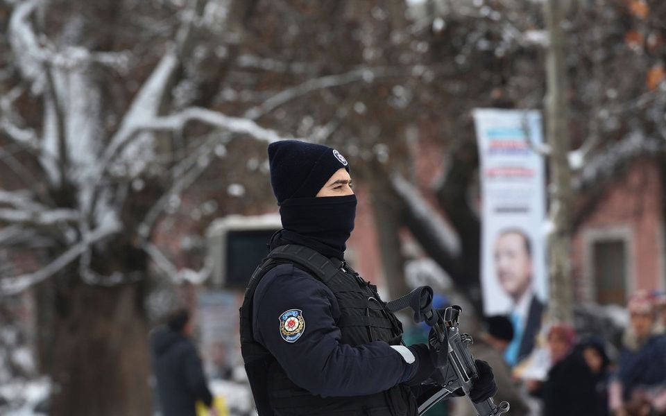Official says 6 Islamic State militants, 3 police officers killed in clash in northwest Turkey