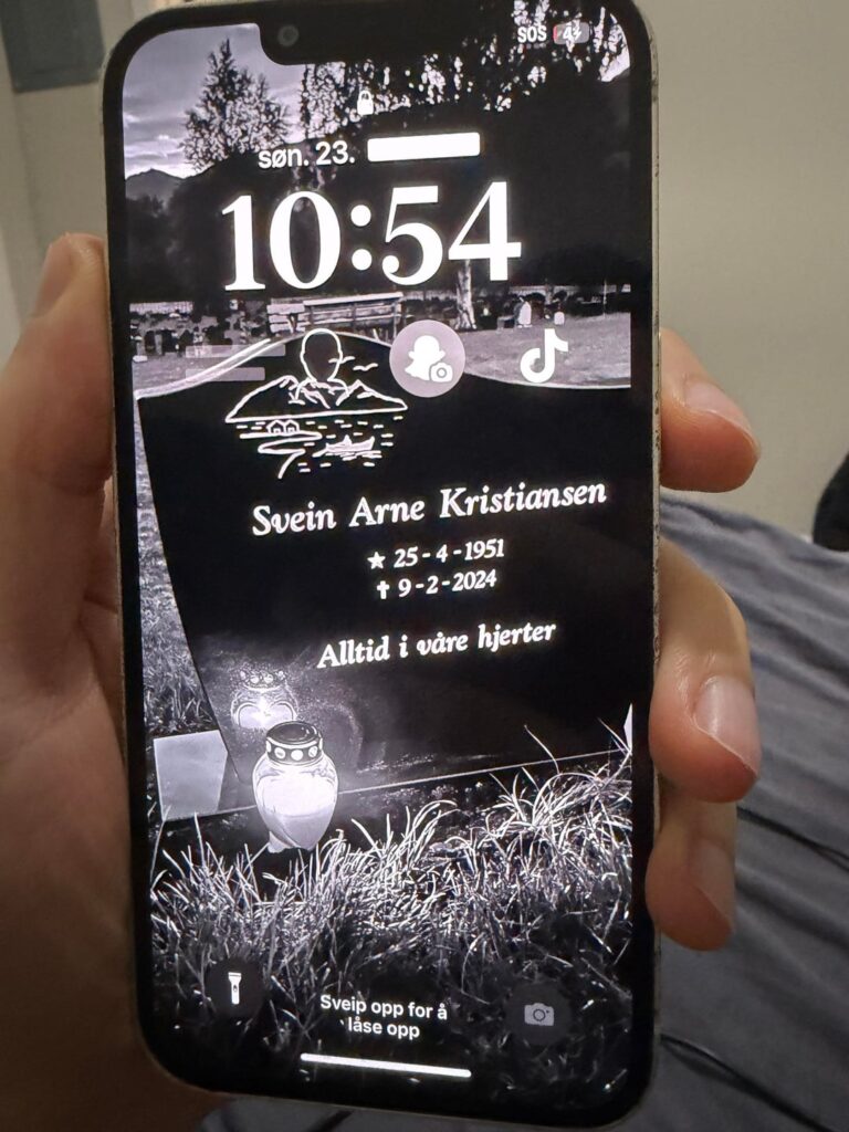 Phone found in Norway