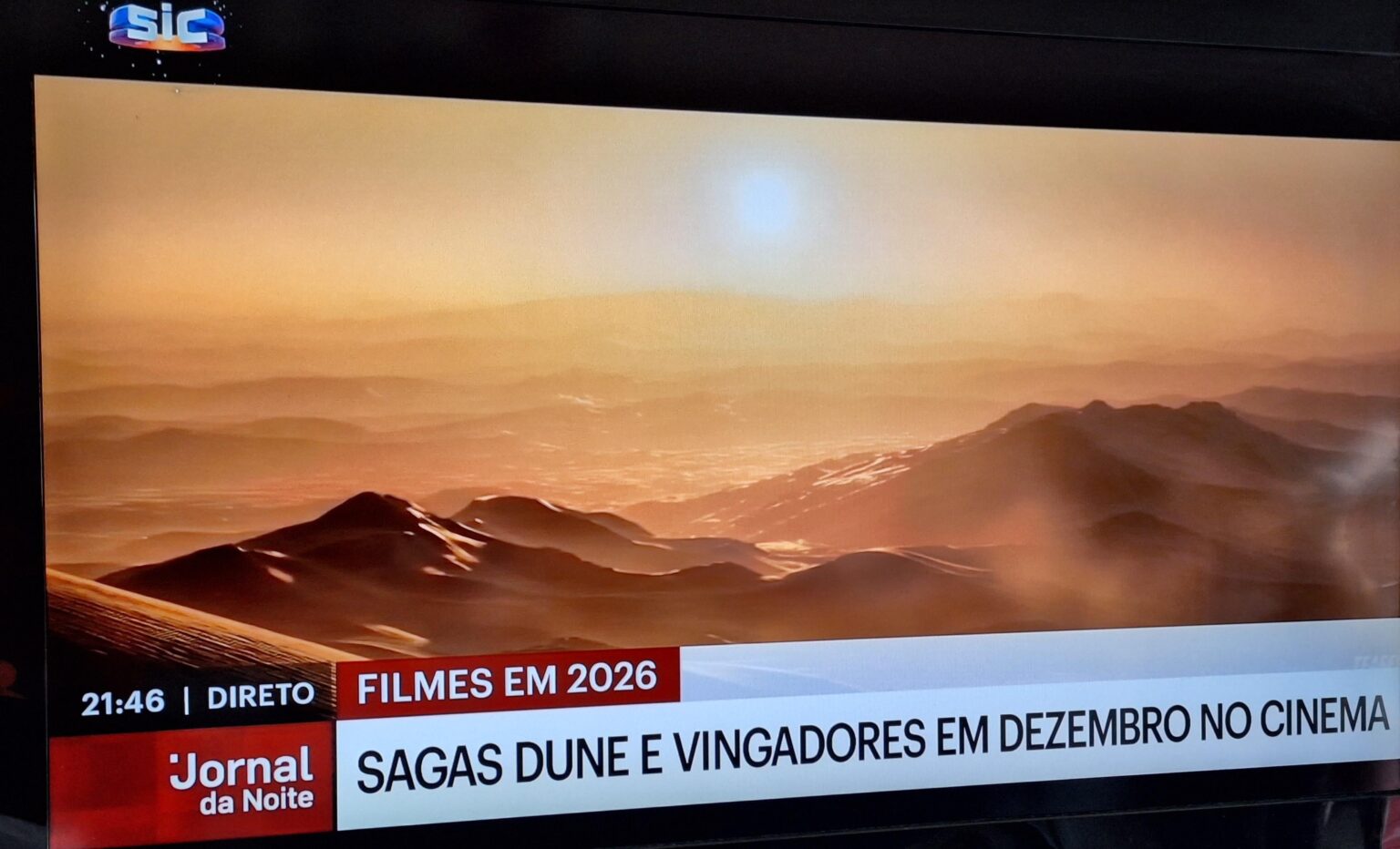 Did anyone see the news yesterday on Sic? They showed an AI trailer for Dune