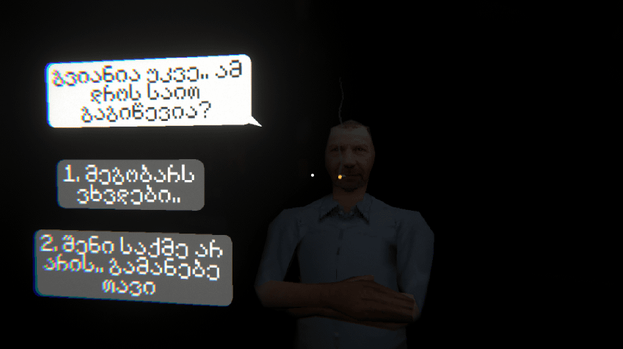 One of the first NPC's you'll see in my game - Beso's Shawarma(Soon will be on Steam)