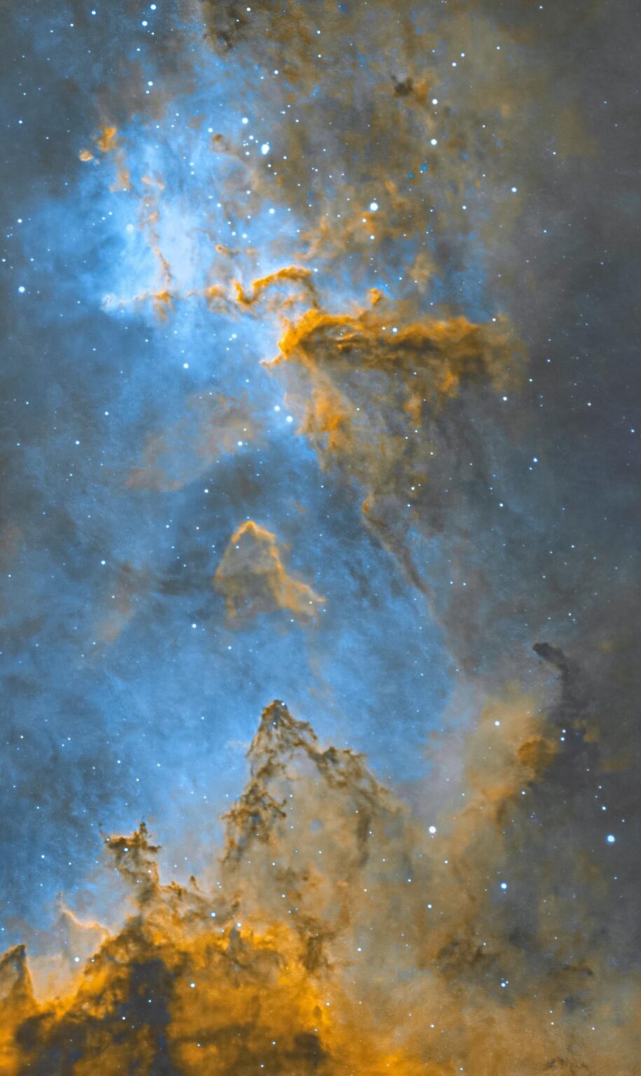 Heart of Heart Nebula from Backyard