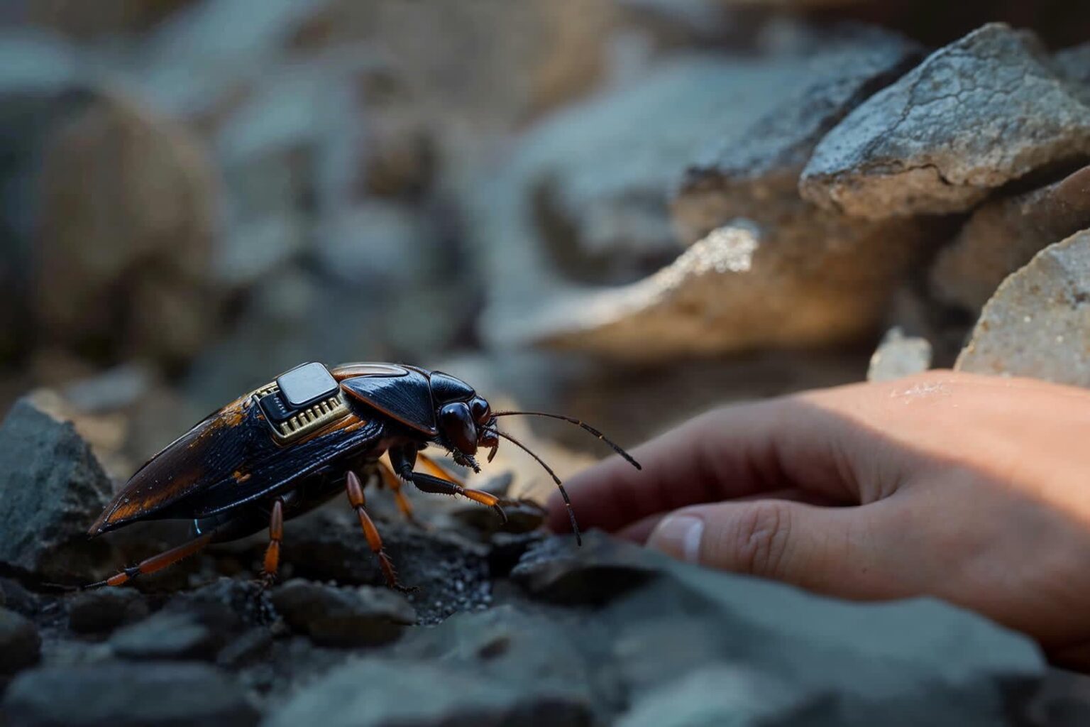 A German startup is turning cockroaches into cyborg spies