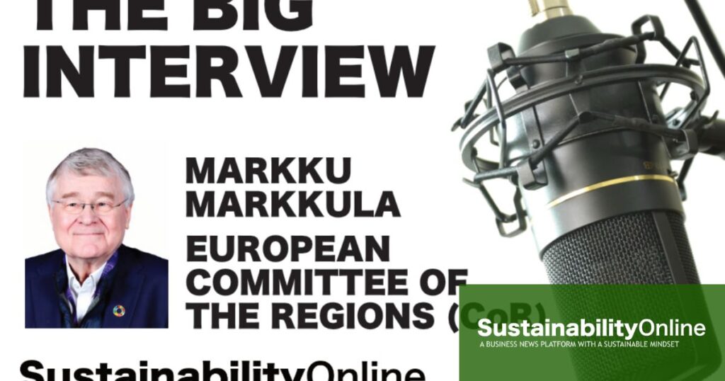Markku Markkula on the role of cities in driving the climate-neutral agenda